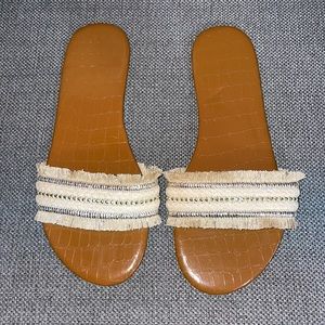 SHEIN Embellished Fringe Sandals ✨